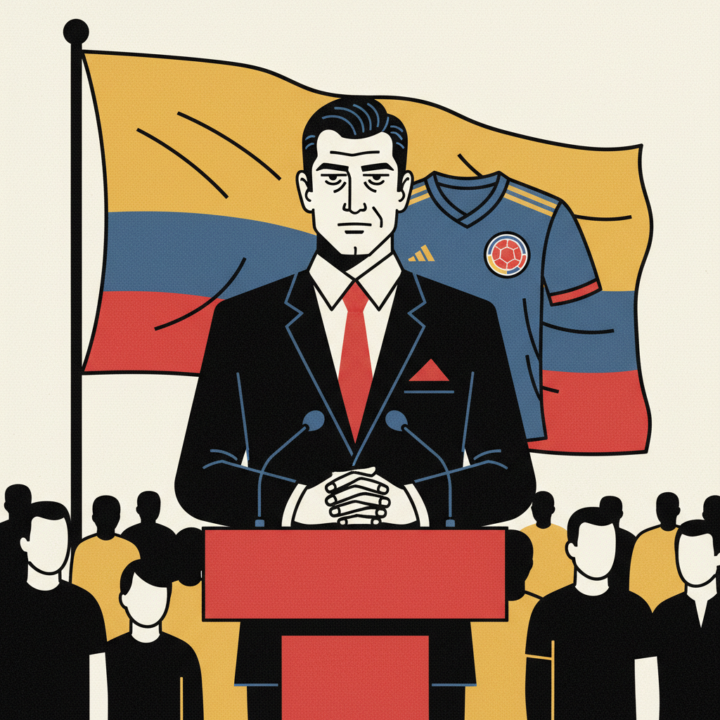 Colombian Presidential Candidate Banned from Using National Football Jersey as Political Symbol