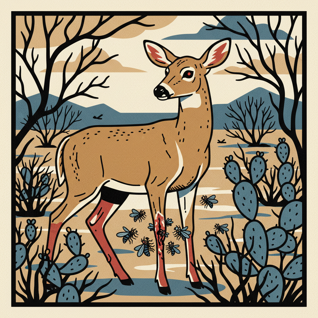 USDA Confirms New World Screwworm Presence in Texas Deer Population