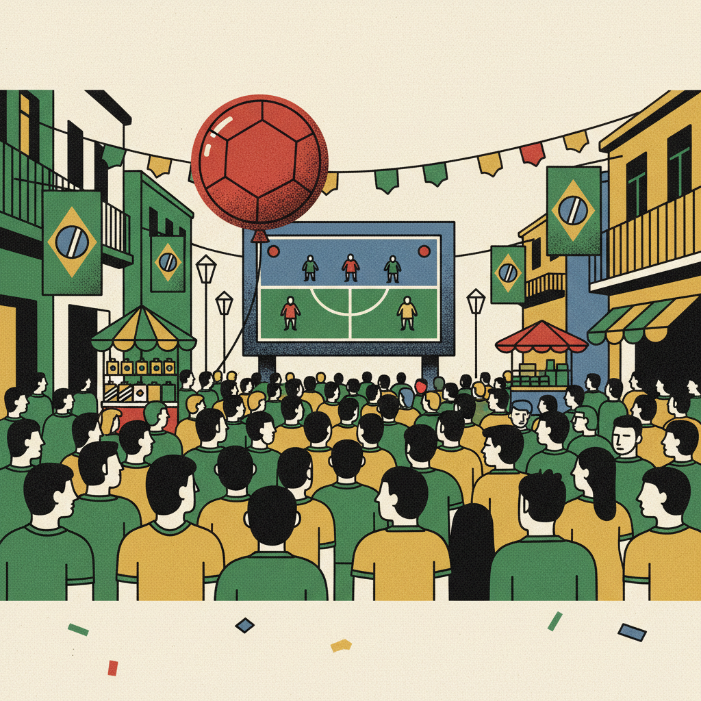 World Cup Fever Grips Manaus: Passionate Football Fandom in the Amazon